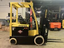 2016 Hyster 5000 Lb Electric Forklift With Side Shift And Triple Mast