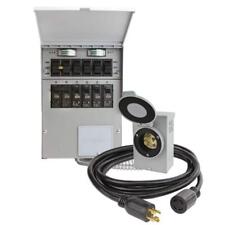Reliance Controls Generator Transfer Switch Kit 6-circuit 30-amp 250v 7500w