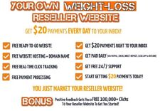 Website Weight Loss Website Business For Sale - Make Money 20 Commissions