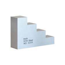 4-step Thickness Calibration Block 0.500 1.000 1.500 2.000 1018 Steel