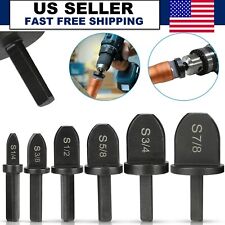 6pcs Air Conditioner Copper Pipe Swaging Tool Round Handle Tube Expander Flaring
