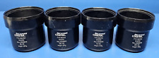 Set Of 4 Beckman Coulter 392252 Sx4250 Centrifuge Rotor Buckets 250ml 4500rpm.