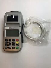 First Data Fd100ti Credit Card Machine Pn 001642020 No Power Supply
