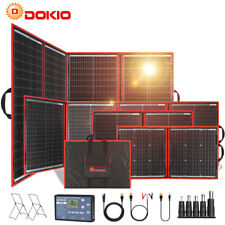 Dokio 100w 200w 300w Portable Foldable Solar Panel For Rvpower Stationcamping