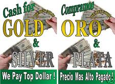 Poster Cash For Gold Compramos Oro Spanish 2 Advertising Posters 18 X 24