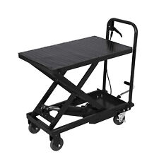 500lbs Hydraulic Lift Table Cart Elevating Hydraulic Cart For Material Handling