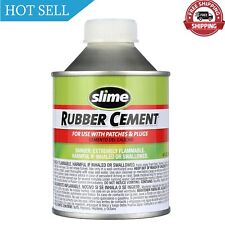 Slime Rubber Cement W No-mess Brush Applicator 8 Oz.- 1050