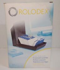 Rolodex 67037 Covered Card File 500 Cards 3 X 5 Nos Open Box
