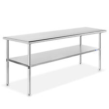 Stainless Steel Commercial Kitchen Work Food Prep Table - 72 X 30