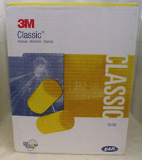 3m 310-1001 E-a-r Classic Uncorded Foam Yellow 29db Ear Plugs Box 200 Pairs