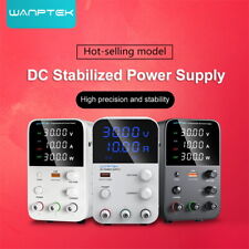 Wanptek 30v 60v 120v 5a 10a Lab Adjustable Dc Bench Power Supply Lcd Display