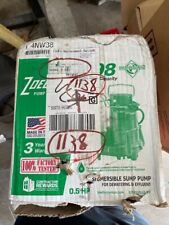 Zoeller N98 - 12 Hp Cast Iron Submersible Sump Pump Non-automatic