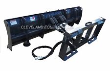 84 Compact Tractor Skid Steer Snow Plow Blade Attachment Mahindra New Holland