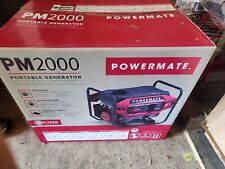 New Powermate Pm2000 49stcsa P0080900 Gas Powered Generator 2000 Watt 49 St
