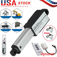12v Electric Micro Linear Actuator 1.2 2 3 4 Stroke Fast Speed Up To 6inchs