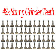 48 Pcs Stump Grinder Teeth Alternative