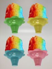 Shave Ice Snow Cone Flower Cups 4 Ounce Small Case Of 1000 Free Shipping