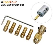 Mini Drill Chuck Collet Set For Electric Motor Shaft Fit Micro Twist Drill Brass