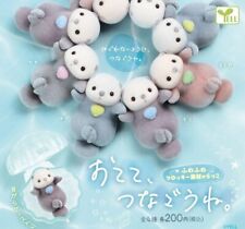 Capsule Toysea Otter Otete Tsunagone Mascot 4 Types Full Complete Set Gacha