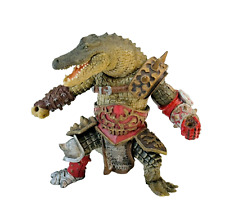 2008 Papo Crocodile Alligator Reptile Mutant Warrior Action Figure No Weapons