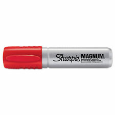 Sharpie Magnum Oversized Permanent Marker Chisel Tip Red 44002