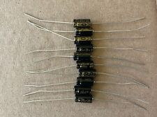 10pc Electrolytic Capacitor Axial 2000hr 105 Rohs 25uf 25v 6x13mm Supertech