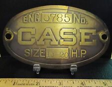 Original J I Case Tractor Implement Serial Number Plate Id Tag Emblem Sign Badge