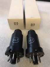 2 Nos Rca 1612 Vacuum Tubes - Non-microphonic 6l7 For Broadcast And Recording