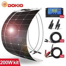 Dokio 100w 200w 400w Mono Semi-flexible Solar Panel Kit For Rvcar Batteryhome
