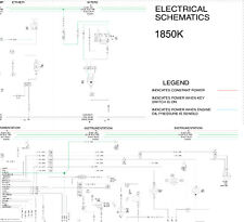 Case Dozer 1850k Electrical Wiring Diagram Manual