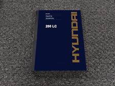 Hyundai Excavator Robex 200 Lc Parts Catalog Manual