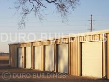 Duro Steel Mini Self Storage Building 20x100x8.5 20 Units 20 Doors Direct