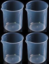 Plastic Graduated Beaker With Spout 1000 Ml Set Of 4