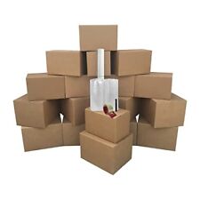 Uboxes 1 Room Basic Moving Kit 18 Boxes 24 Feet Bubble 3 Lbs Paper And 110...
