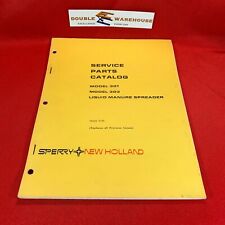 New Holland Md 301 303 Liquid Manure Spreader Service Parts Catalog 5-82 5030121