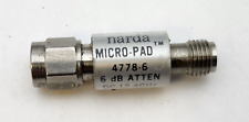 Narda Attenuator Micro-pad 6db 4778-6 Dc 12.4ghz 2 Watts