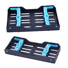 5 10 Instruments Tray Dental Autoclavable Sterilization Cassette Plastic Holder