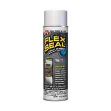 Flex Seal White 14 Oz. Aerosol Liquid Rubber Sealant Coating Sealing Cracks