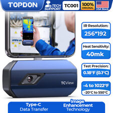 Topdon Tc001 Compact Thermal Imaging Camera For Usb-c Android Devices 256x192 Px