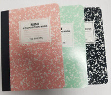 American Scholar 50-sheet Mini Composition Notebooks 3 Count 4.5  New