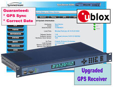 Symmetricom Syncserver 1520r-s250 Upgraded Ublox Gps Ntp Network Time Server