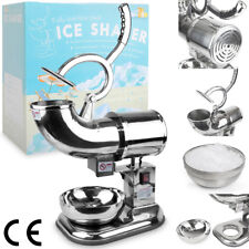 New Commercial Ice Shaver Machine Shaved Icee Maker Sno Snow Cone