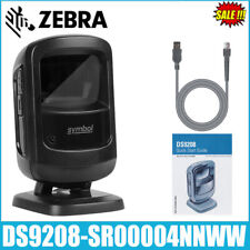 Zebra Motorola Symbol Ds9208-sr00004nnww Barcode Scanner Reader Kit W Usb Cable