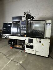 Engel Es8028tl See Video Plastic Injection Mold Machine Cnc Pick Place Robot