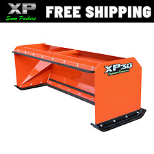 7 Xp30 Kubota Orange Snow Pusher W Pullback Bar- Skid Steer- Free Shipping
