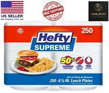 Hefty Supreme 8 78 Foam Plates 250 Ct X Restaurants Parties No Ship Nj Ny Md