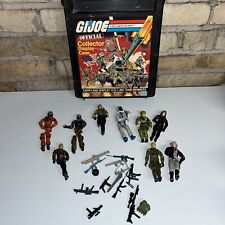 Lot Gi Joe 1982 Official Collector Display Carrying Case G. I. Joes - 21 Pieces