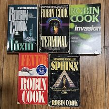 Lot Of 5 Vintage Robin Cook Medical Thriller Mystery Novels