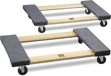 Hardwood Furniture Moving Dolly Two Pack 1320 Lbs. Capacity 18 In. X 30 In.