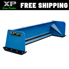 8 Xp24 Blue Snow Pusher - Skid Steer Loader - New Holland - Free Shipping